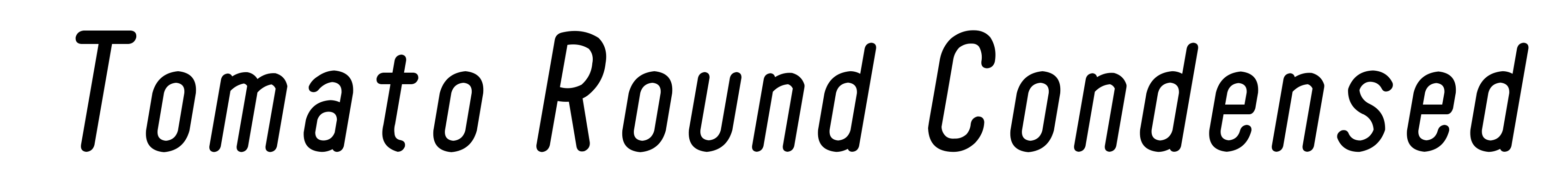 Tomato Round Condensed